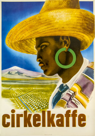 KF-affisch: Cirkelkaffe (man)