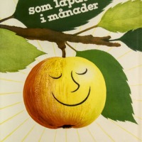 KF-affisch: Frukt som lapar sol i månader