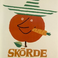 KF-affisch: Skördefest i konsum