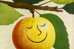 KF-affisch: Frukt som lapar sol i månader