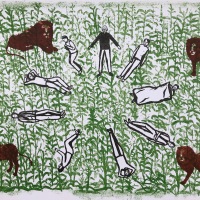 Emmy Dijkstra, We are hiding in the cornfield