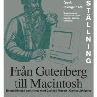2011: Från Gutenberg till Macintosch