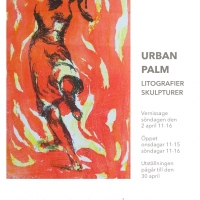2017: Urban Palm. Litografier, skulpturer