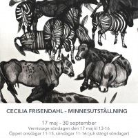 2015: Cecilia Frisendahl. Minnesutställning