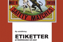 2010: ETIKETTER på tändstickor och annat