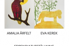2016: Amalia Årfelt och Eva Kerek